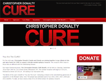 Tablet Screenshot of donaltycure.com